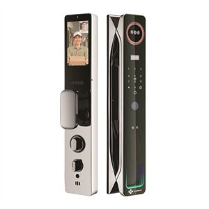 Khóa cửa thông minh Hubert HB CG85VF Luxury Face ID kép , App wifi