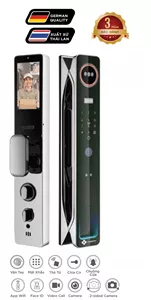 Khóa cửa thông minh Hubert HB CG85VF Luxury Face ID kép , App wifi