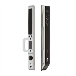 Khóa cửa nhôm thông minh Hubert HB CN78F Silver Luxury App wifi, Face ID