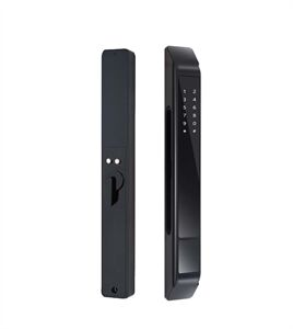 Khóa vân tay cửa nhôm Hubert HB CN79 Black App wifi