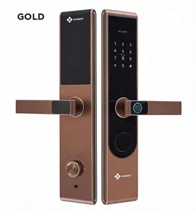 Khóa Cửa Vân Tay Hubert HB CG68 Titan Gold App wifi