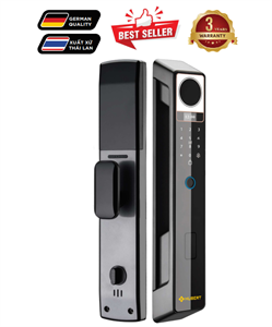Khóa điện tử cửa gỗ Hubert HB CG69 Black