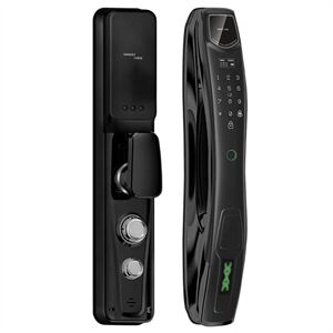 Khóa cửa vân tay Hubert HB CG86 Nano Black Face ID, App wifi