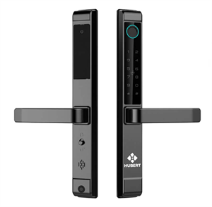 Khóa điện tử cửa nhôm Hubert HB CN21 Black App TTlock, chống nước 