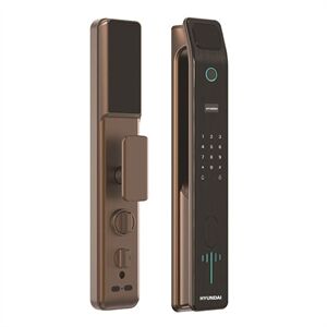 Khoá cửa gỗ Hyundai HY-SLA808 Brown App wifi
