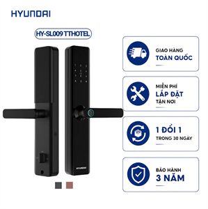Khóa vân tay thông minh Hyundai HY-SL009 quản lý qua App TTHOTEL