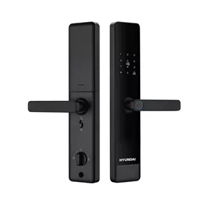 Khoá vân tay cửa gỗ Hyundai HY-SL007 Black App wifi