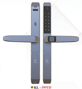 Khóa vân tay cửa nhôm Kassler KL 599TD Grey App TTLock