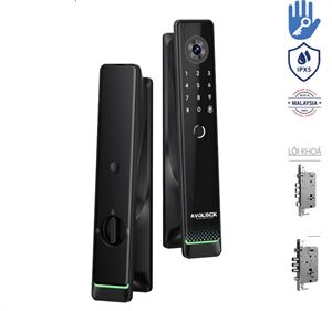 Khoá cửa thông minh Avolock AL 81FRVT Face ID, App wifi