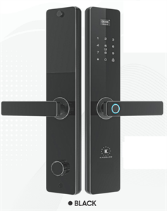 Khoá cửa vân tay Kassler KL-608 CNC Black App wifi 
