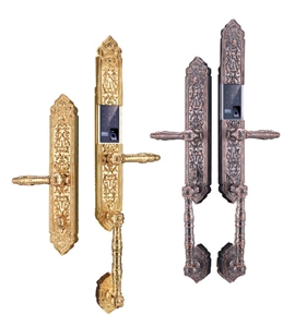 Khóa vân tay tân cổ Kassler KL-999 - Mạ Vàng 24K (chống nước mưa, không phai màu)