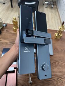 Khoá cửa điện tử Kassler KL-567 CNC Grey App TTlock, Remote wifi