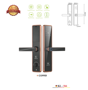 Khóa vân tay Kassler Kl-566 Copper App TTlock