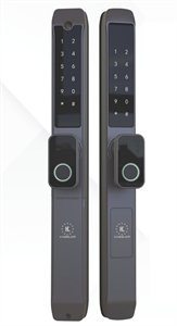 Khóa vân tay cửa nhôm Kassler KL 599TN Plus Black App TTLock, vân tay 2 mặt