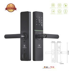 Khóa vân tay Kassler KL-79H Black App TTlock, Remote