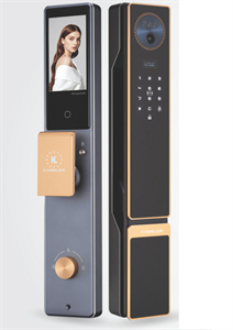 Khóa Vân Tay Kassler KL-899 Plus CNC Gold Face ID, App Wifi, Remote
