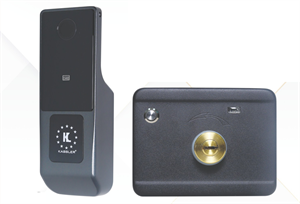 Khóa vân tay cửa cổng Kassler KL-579 Grey App TTlock, Remote