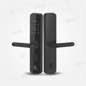 Khóa cửa gỗ vân tay Kassler KL-696 Black app chống nước