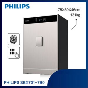 Két sắt vân tay thông minh Philips SBX701-7B0 131kg
