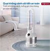 Quạt không cánh Fujihome BF22-HEPA lọc không khí ion khử khuẩn Anion + UV kết nối Wifi