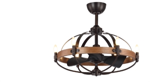 Quạt trần MONALISA trang trí