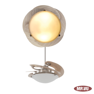 Quạt trần Sole Wood hiện đại