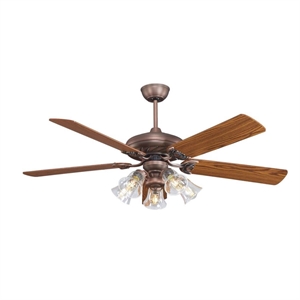 Quạt trần Lotus có chao đèn