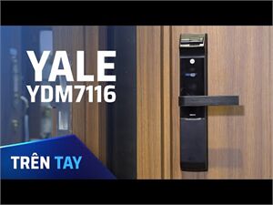 Khóa vân tay Yale YDM 7116 MB tiêu chuẩn Mỹ và Châu Âu
