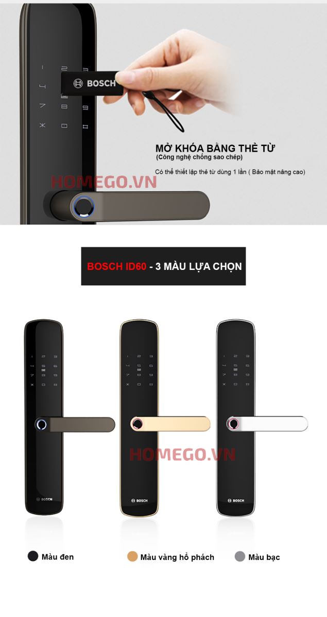 khóa vân tay Bosch ID60 -5