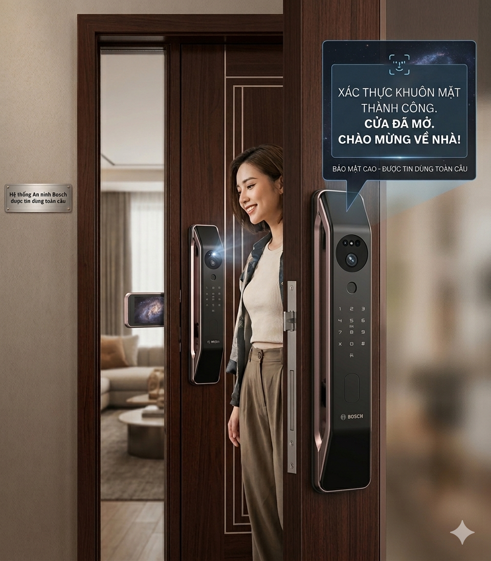 Đánh giá khóa vân tay Bosch có tốt không theo góc nhìn chuyên gia