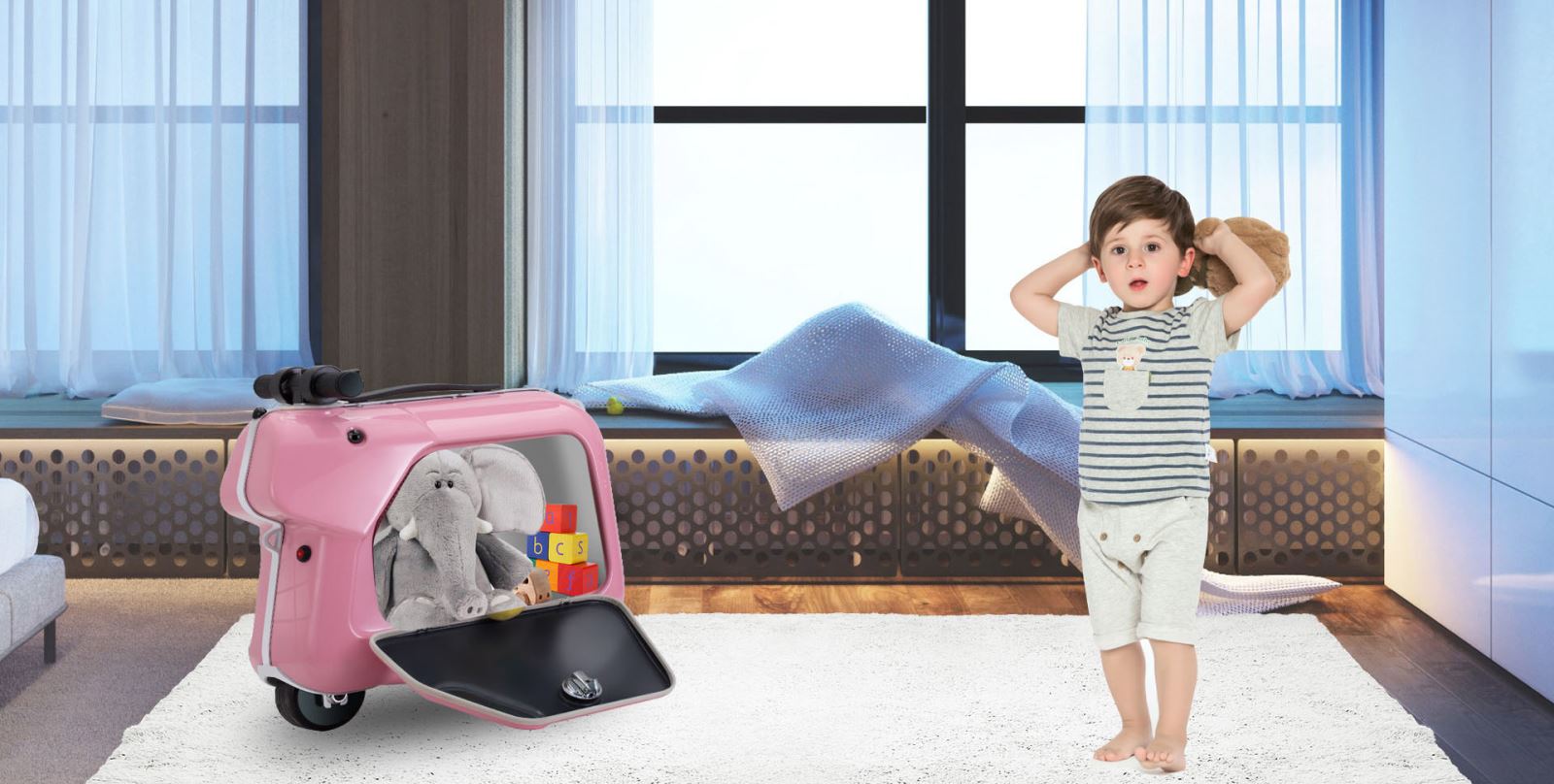Vali điện trẻ em Airwheel SQ3