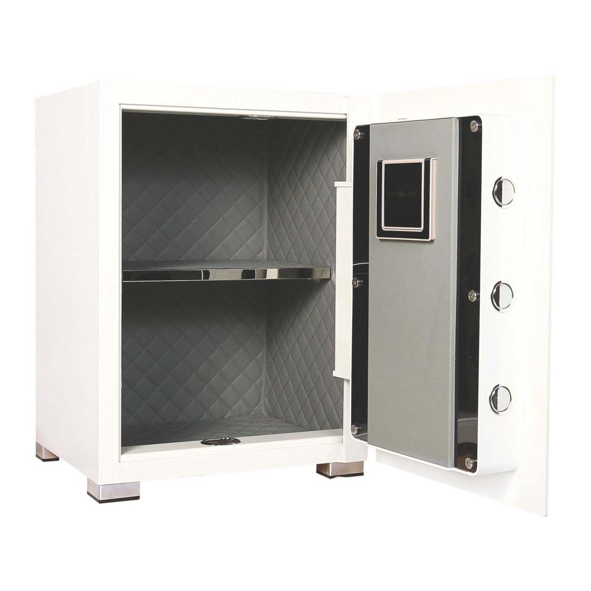 nội thất Két sắt vân tay Kassler KL-55H8 màu trắng ngọc trai