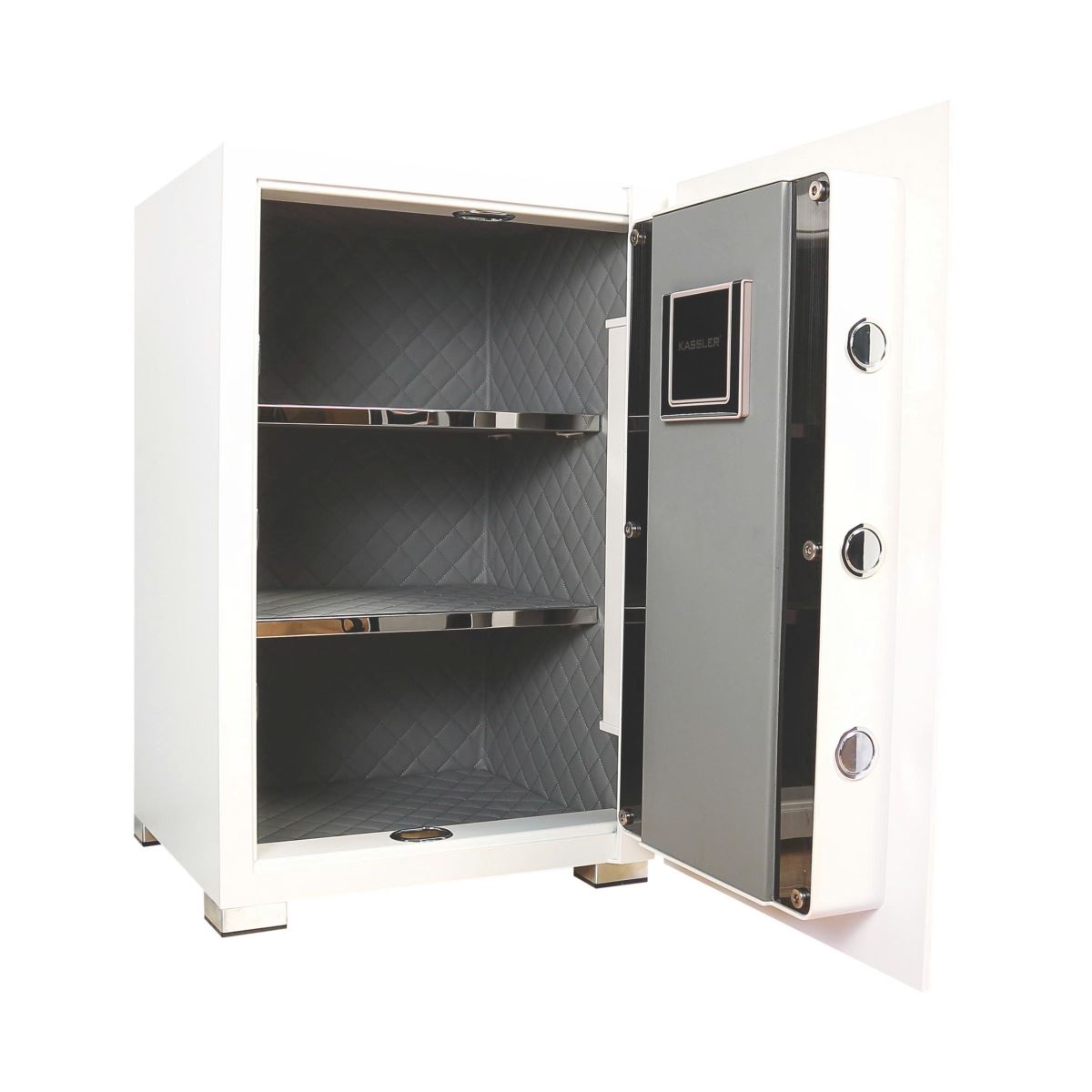 nội thất Két sắt vân tay Kassler KL-65H8 màu trắng ngọc trai