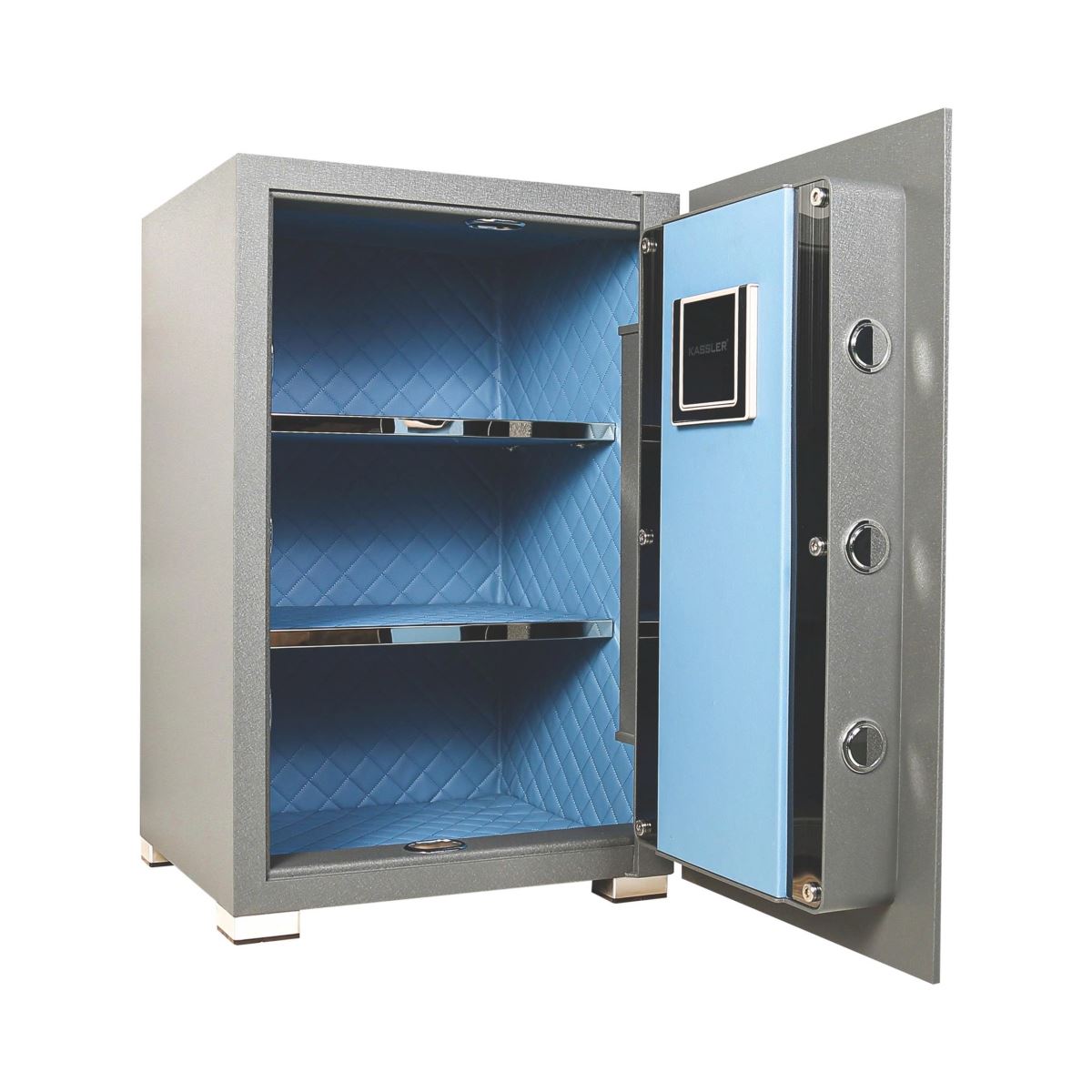 nội thất Két sắt vân tay Kassler KL-65H8 màu xám xanh