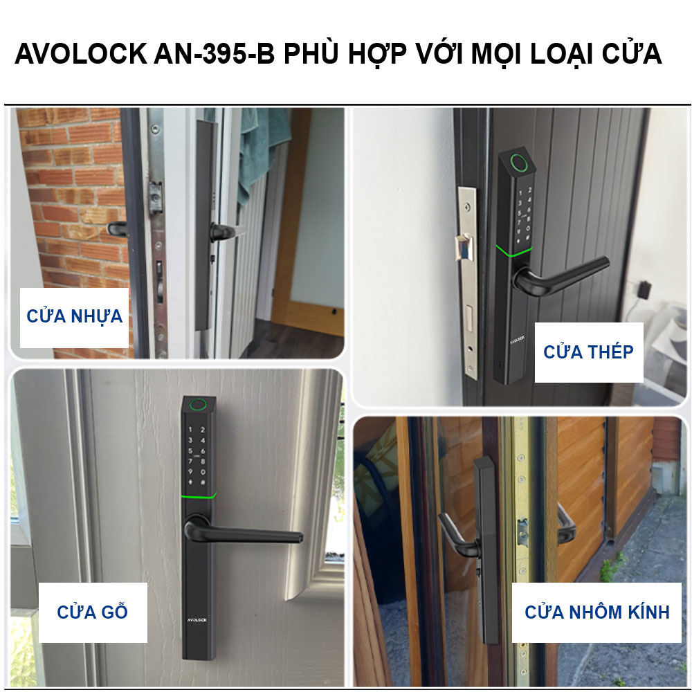 Khóa cửa thông minh Avolock AN-395-B