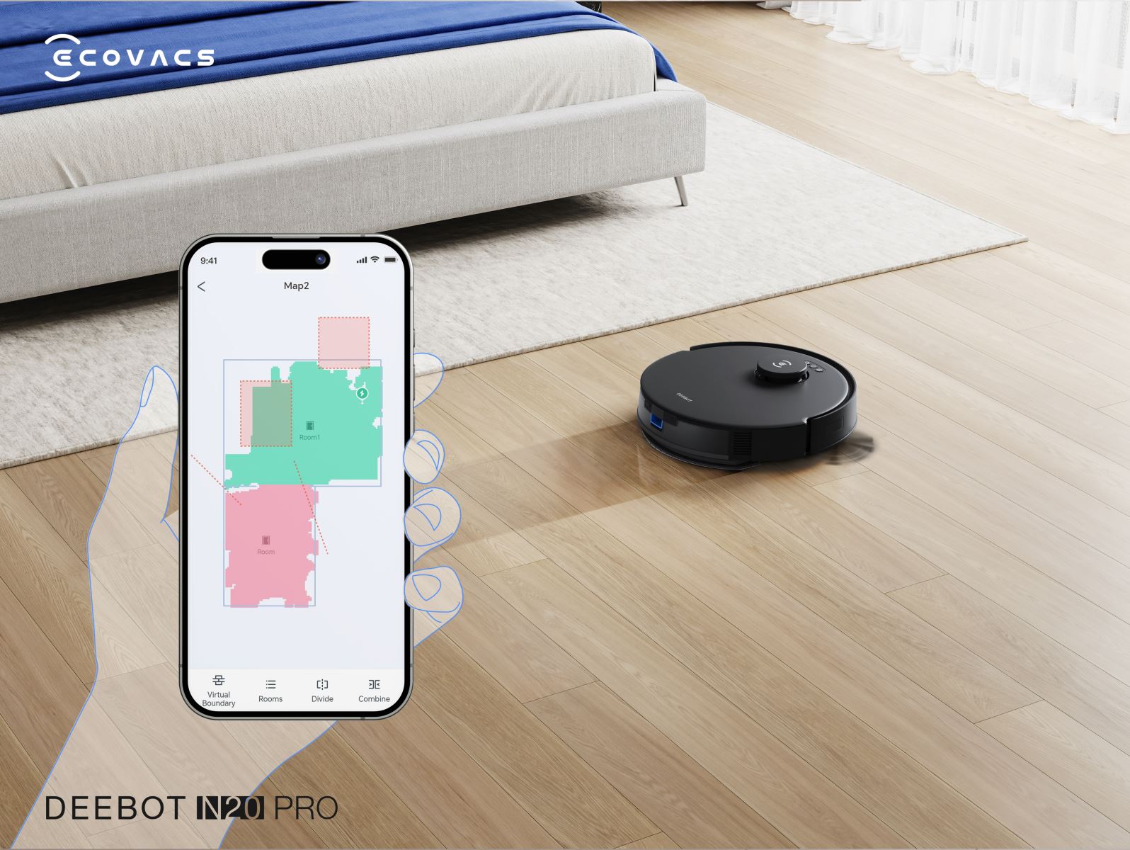 Robot lau nhà DEEBOT N20 Pro