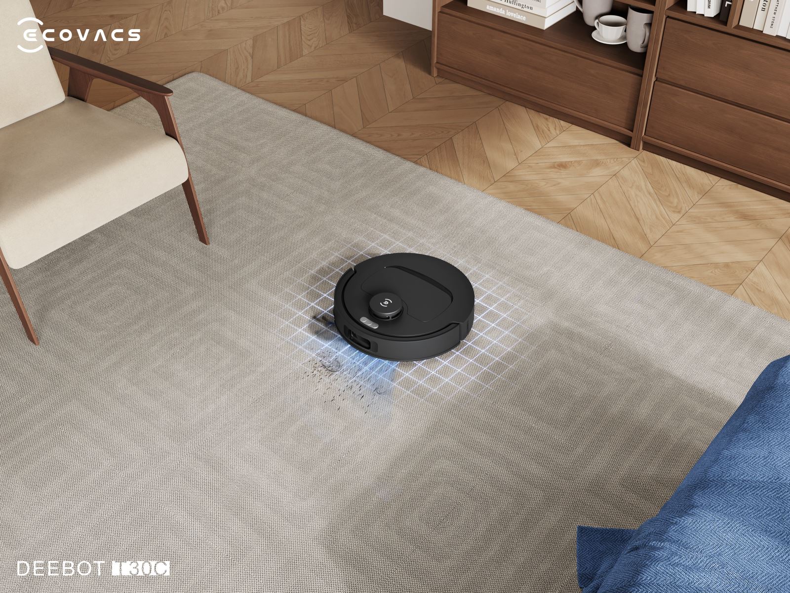 Robot hút bụi lau nhà Ecovacs Deebot T30C 