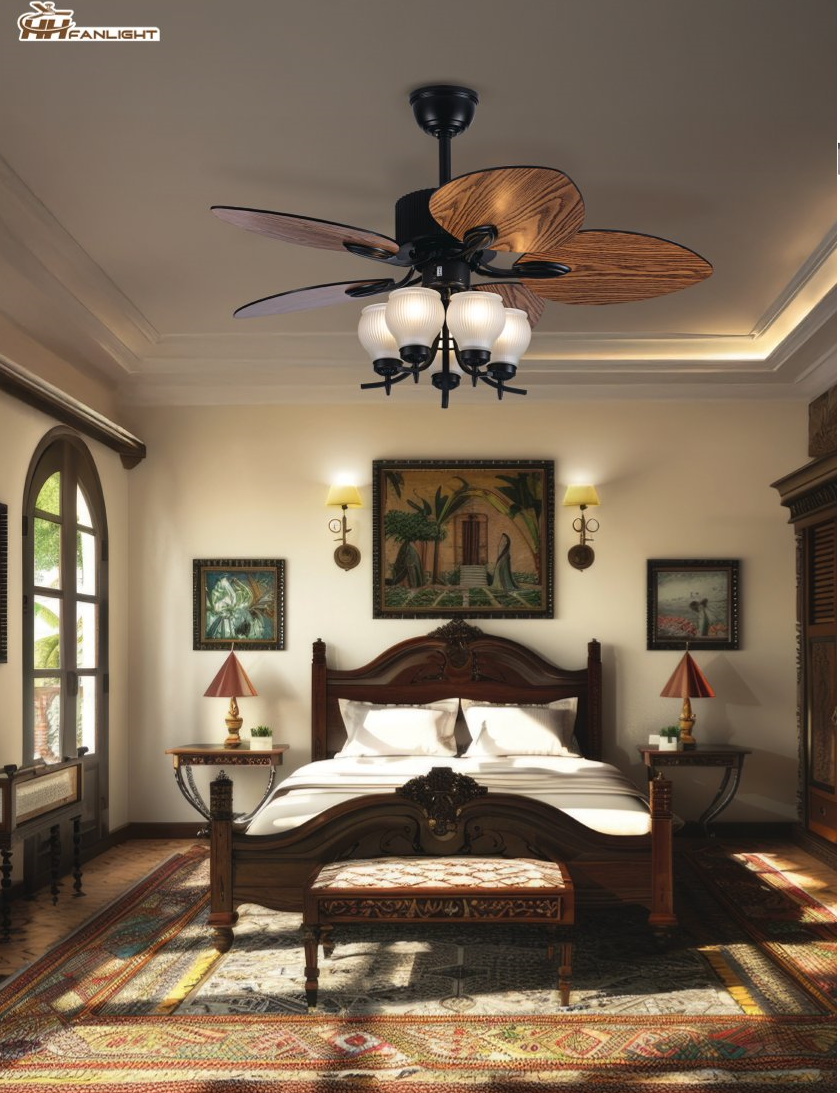 Quạt trần đèn giấu cánh Fanlight FL CD-508 chính hãng giá tốt