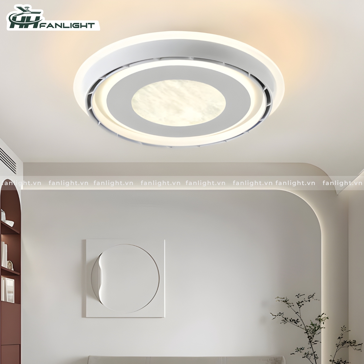 Đèn ốp quạt trang trí Fanlight FL OQ-T105