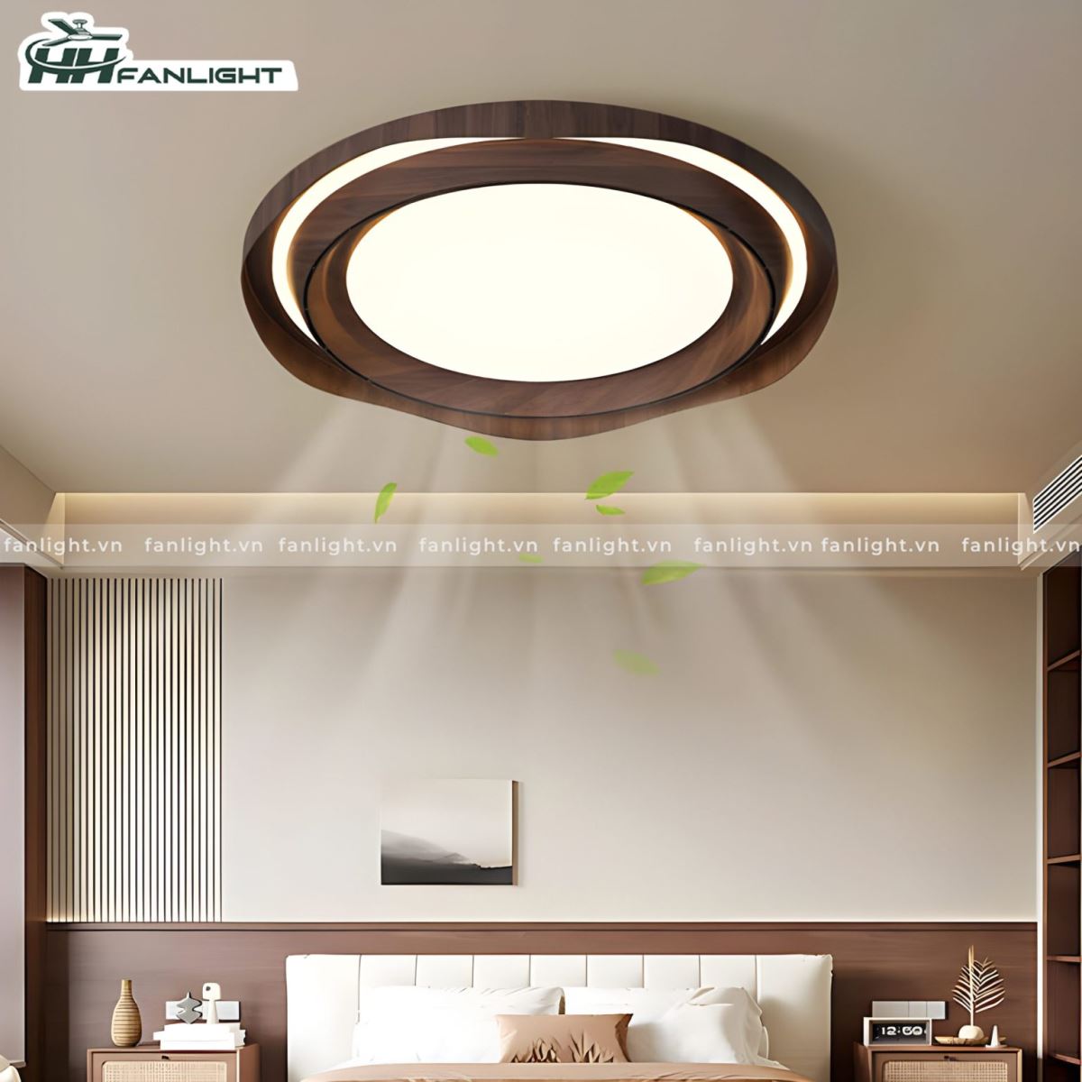 Đèn ốp quạt trang trí Fanlight FL OQ-T104