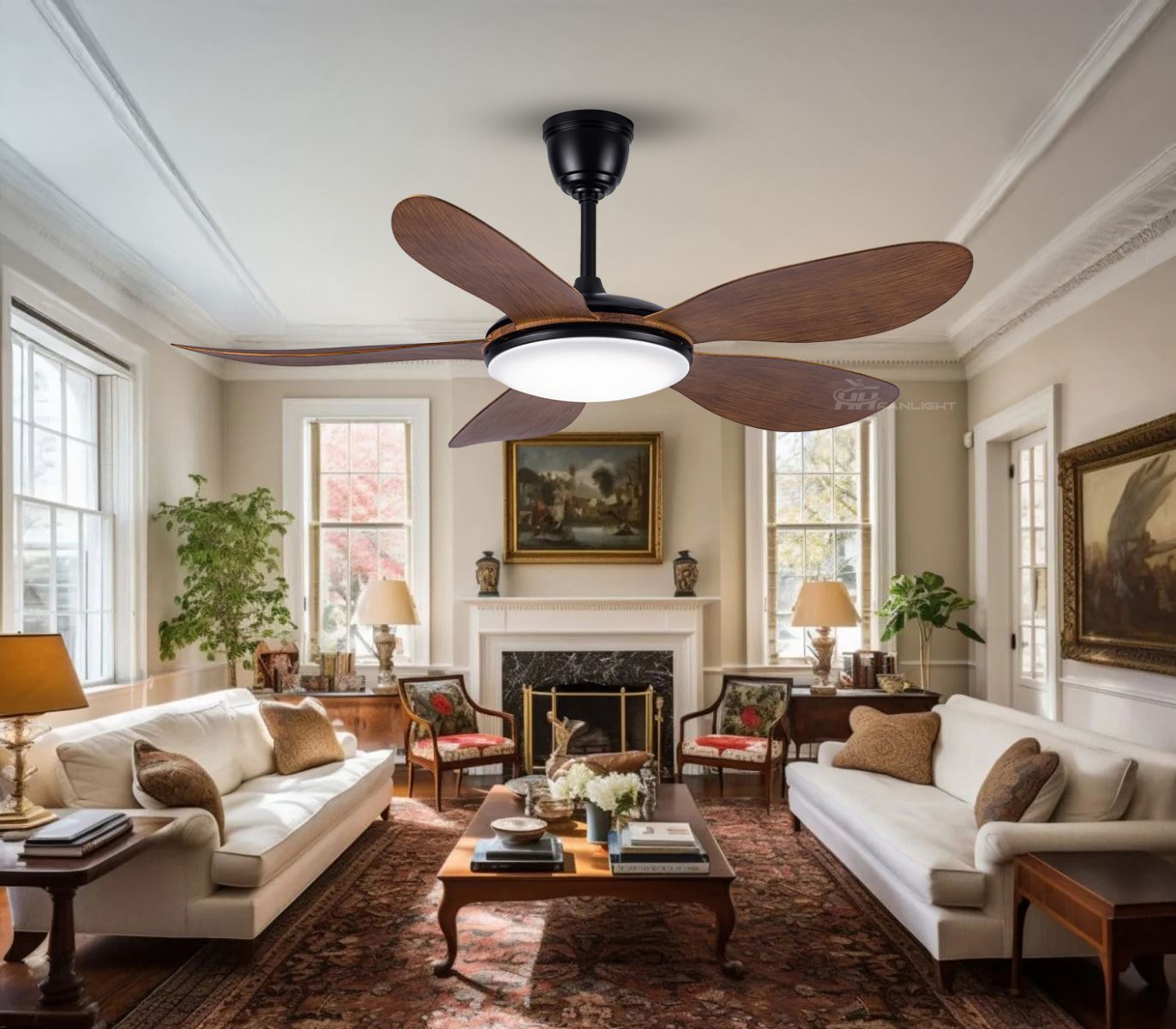 Quạt trần cho phòng khách - chung cư FL HD-502N