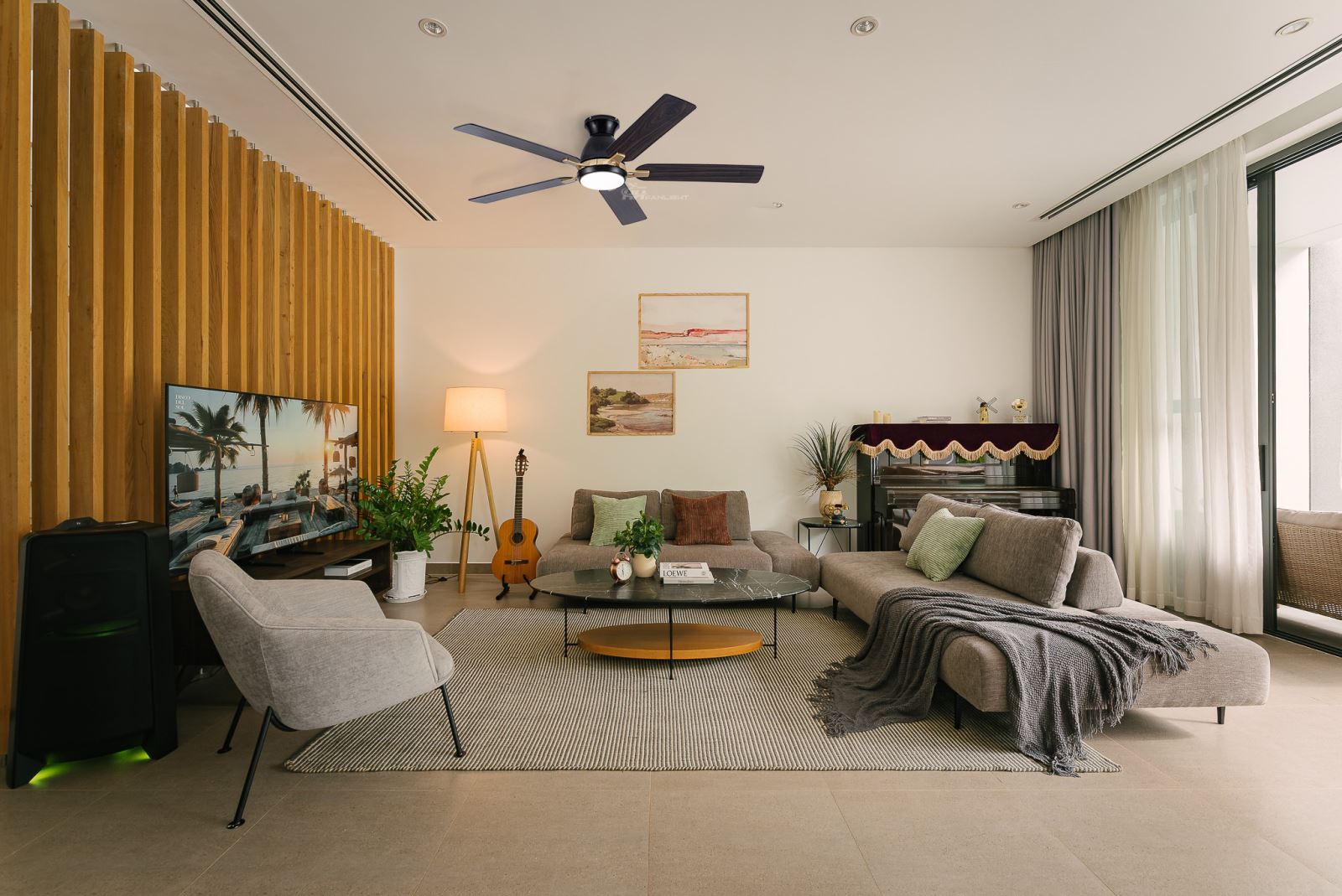 Quạt trần đèn Fanlight FL HD-511 hiện đại, chính hãng giá tốt