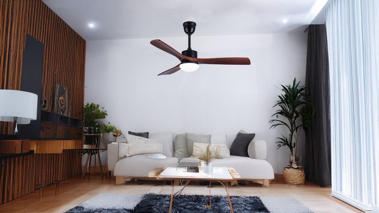 Quạt trần đèn hiện đại FL HD-302N giá rẻ