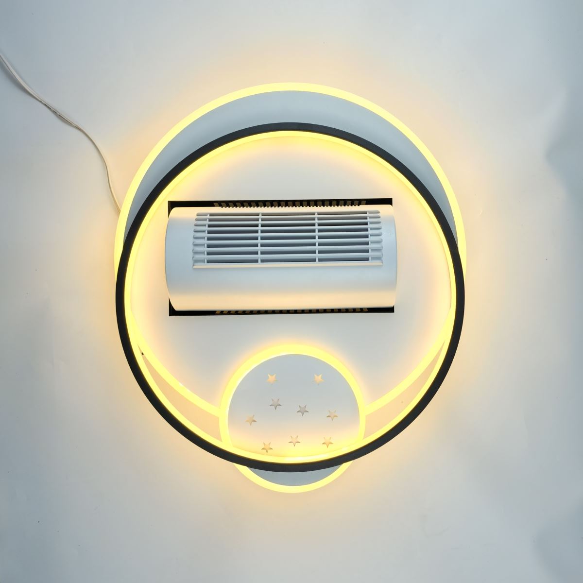 Đèn ốp quạt trang trí hình tròn Fanlight FL OQ-T002