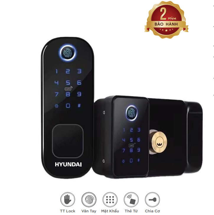 Khóa cửa vân tay Hyundai HY-SLN002