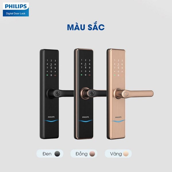 Khóa cửa nhận diện khuôn mặt Philips 7300