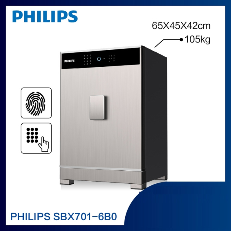 Két sắt vân tay Philips SBX701-6B0 105kg