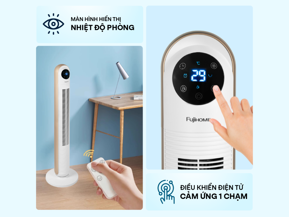 Quạt tháp Fujihome TF-13E chính hãng giá tốt