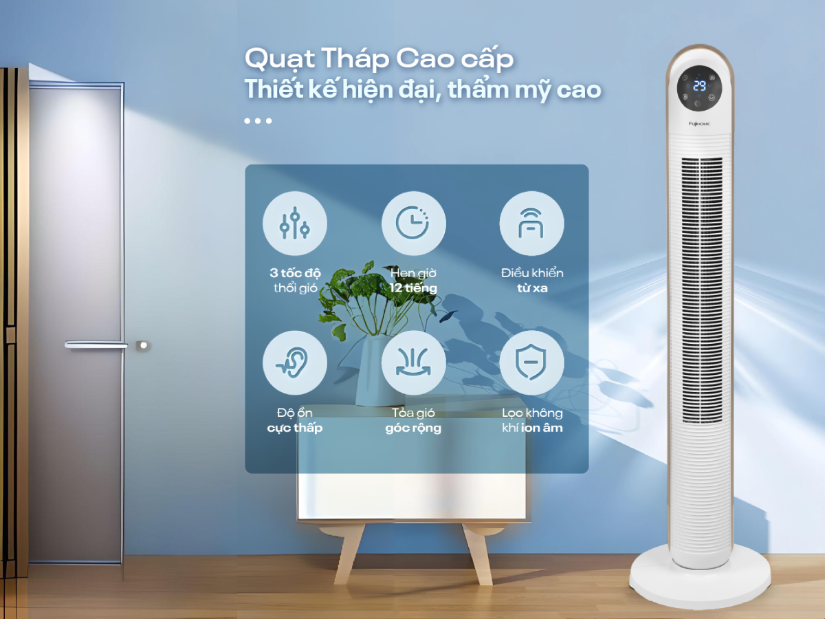 Quạt tháp Fujihome TF-13E