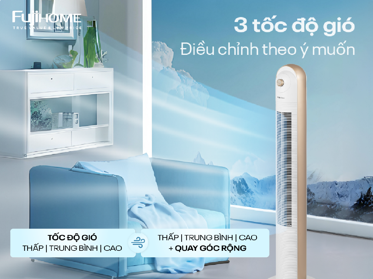 Quạt tháp Fujihome TF-13EM